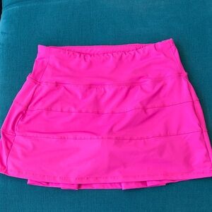 Vibrant Pink Tennis skirt